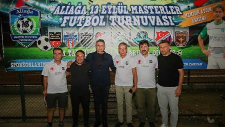 Aliağa 13 Eylül Masterler Futbol Turnuvası Başladı