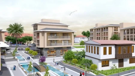 Antalya’da tarihi mahallede dönüşüm hızla ilerliyor