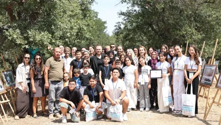 Badırgalı çocuklar köylerinin geleceğini tasarladı