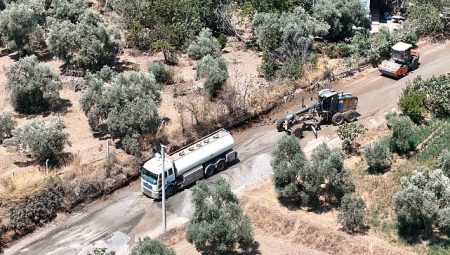 Başkan Çerçioğlu kırsaldan kent merkezine kadar Aydın’ın tüm yollarını yeniliyor