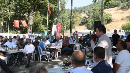 Başkan Erkan Aydın Mürseller’de vatandaşla buluştu