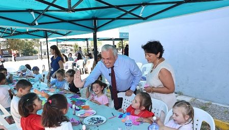Başkan Şadi Özdemir, Doğanköy’deki yaz etkinliklerine katıldı