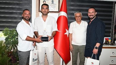 Başkan Topaloğlu’na teşekkür ziyareti