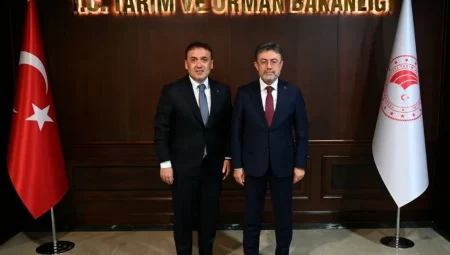 Bilecik Valisi Sözer’den Bakan Yumaklı’ya ziyaret