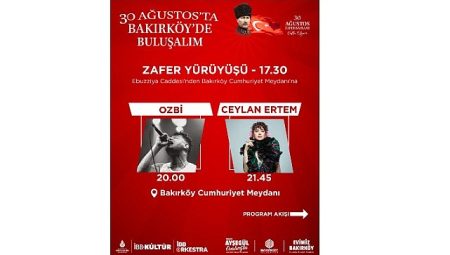 Büyük Zafer Bakırköy’de kutlanacak