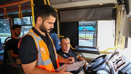 Büyükşehir’in toplu ulaşım araçlarındaki sıkı denetimleri devam ediyor