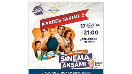 Büyükşehir’le açık havada sinema keyfi bir başka