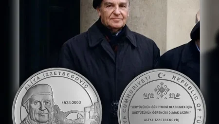 Darphane’den Aliya İzzetbegoviç anısına hatıra para
