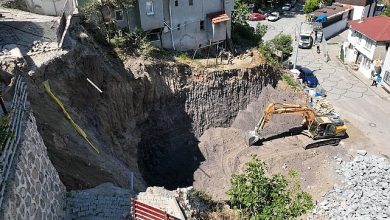 Değirmendere’de toprak kaymasına hızlı müdahale