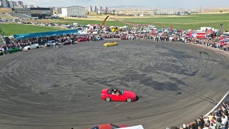 Drift Alanı Coşkulu Bir Törenle Hizmete Açıldı