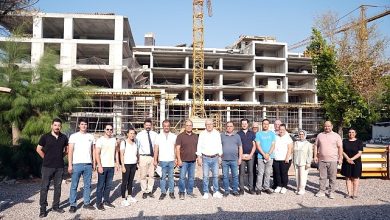 Ege Üniversitesinde dev teknopark kompleksi hızla yükseliyor