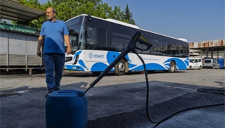 ESHOT’tan bin 100 hanenin kullandığı kadar su tasarrufu