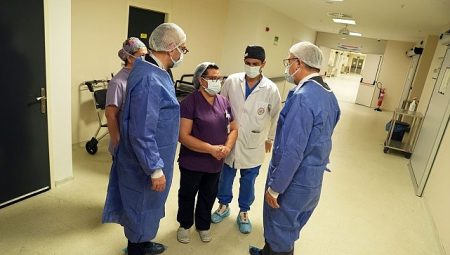 EÜTF Hastanesi Merkezi Ameliyathanede ilk operasyon yapıldı