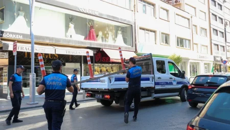 Gebze’de kaldırım işgaline geçit yok