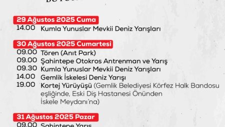 Bursa Gemlik’te Zafer Bayramı coşkusu üç gün sürecek