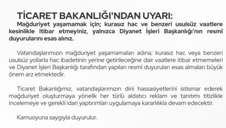 'Kurasız Hac' vaatlerine dikkat! Ticaret'ten aldatıcı reklamlara ceza