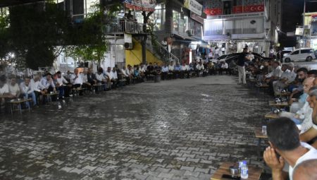 Batman Sason'da halk buluşmalarına yoğun ilgi