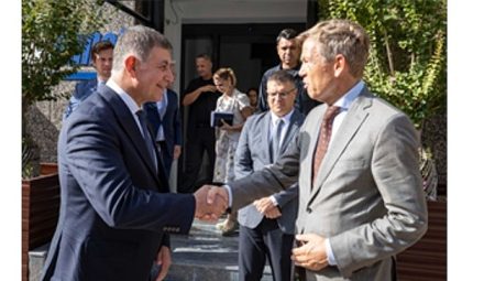 Hollanda Büyükelçisi Wijnands Başkan Tugay’ı Ziyaret Etti