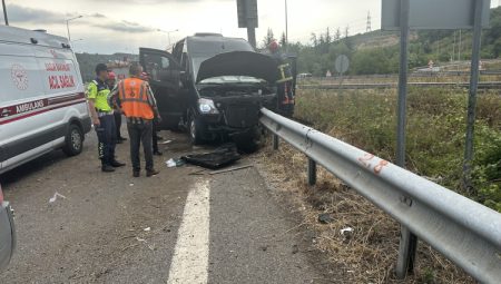 Anadolu Otoyolu Düzce’de kaza: 7 yaralı