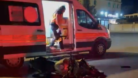 Düzce’de motosikletle otomobil çarpıştı: 1 yaralı