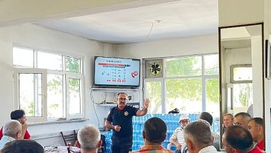 İtfaiyeden yangınlara karşı farkındalık eğitimi