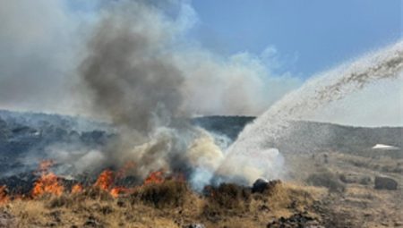 İzmir İtfaiyesi kentsel ve kırsal yangınlarla mücadele ediyor