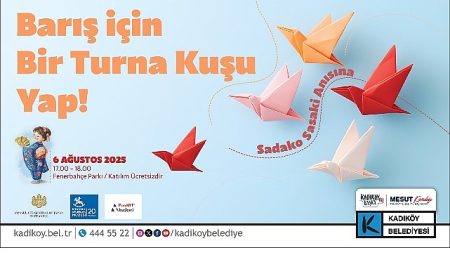 Kadıköy’den Hiroşima’ya Barış Kuşları