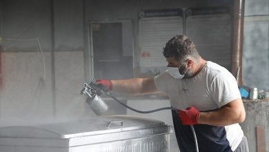 Kandıra Belediyesi, Çöp Konteynerlerini Tamir Ederek Tasarruf Sağlıyor