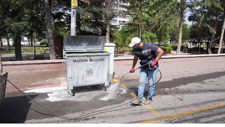 Keçiören’de Geniş Kapsamlı Temizlik Seferberliği