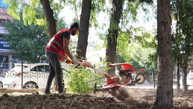 Keçiören’de Park ve Bahçelere Estetik Dokunuş