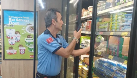 Kocaeli Büyükşehir’den market raflarına sıkı takip