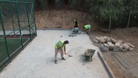 Kocaeli Çayırova’da çevre düzenleme çalışmaları