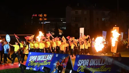 Konya’da ‘Spor Okulları Olimpiyatları’na coşkulu açılış
