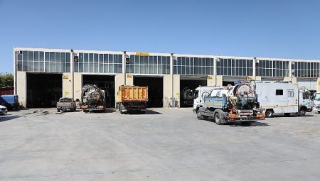 KOSKİ tesislerindeki atölye ve ambar sistemleriyle fark oluşturuyor