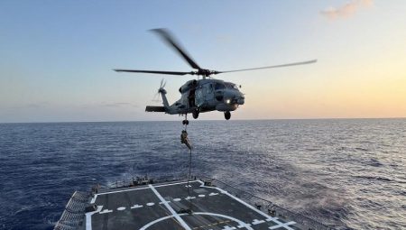 TCG Gaziantep Fırkateyni Libya eğitiminde