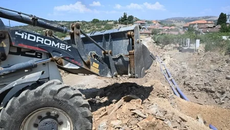 MASKİ, Salihli’de 40 yıllık içme suyu altyapısını yeniliyor