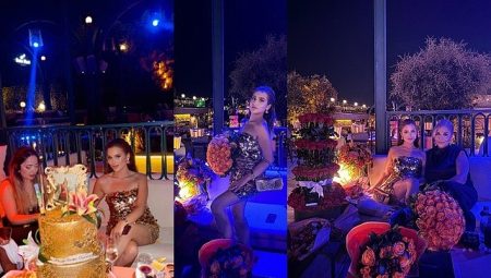 Melisa Özmen’e doğum gününde güller yağdı