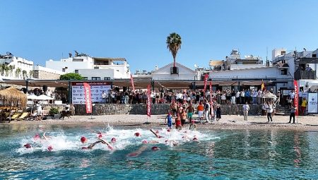 Memorial ve Yüzme Federasyonu   Bodrum’da Sağlığa Kulaç Attı