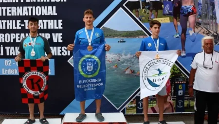 Muhammed Emir Kurtulan’dan Biathle-Triathle’de çifte altın