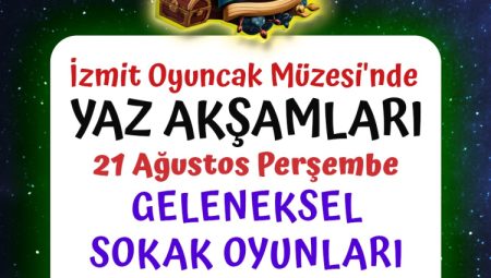 İzmit’te geleneksel oyunlarla aileler bir arada