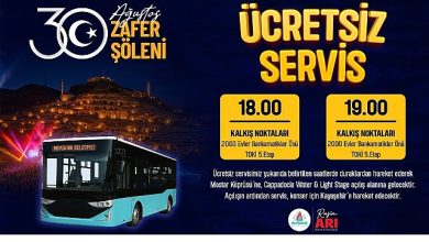 Nevşehir Belediyesi Tarafından Servis Hizmeti Verilecek