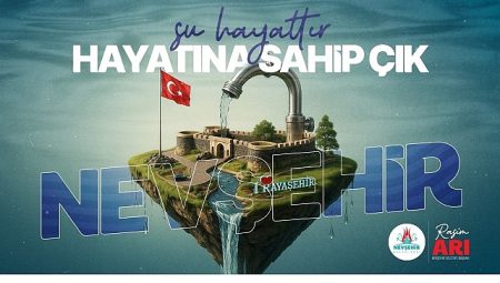 Nevşehir Belediyesi’nden “Su Kaynaklarını Verimli Kullanalım” Çağrısı