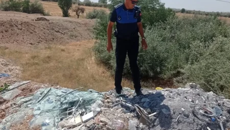 Nevşehir zabıtasından çevre kirliliğiyle mücadele