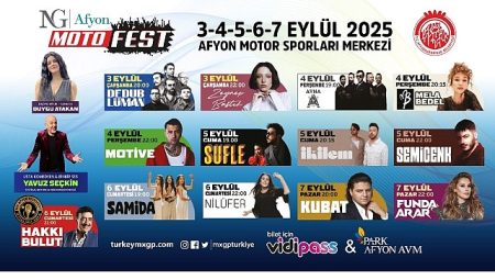 NG Afyon Motofest’te Müzik, Şov ve Eğlence Bir Arada