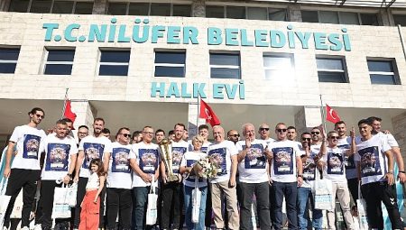 Nilüfer Belediyespor, Süper Kupa’yı Nilüfer’e getirdi