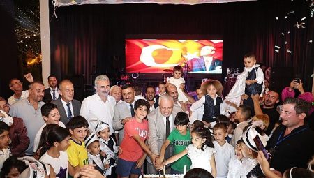 Nilüferli çocuklara sünnet şöleni
