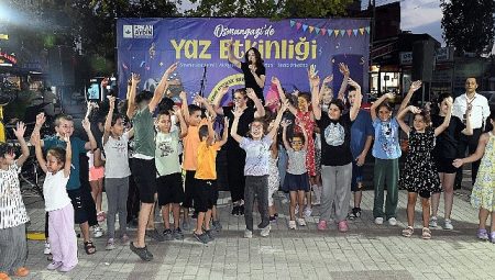 Osmangazi’de yaz etkinlikleri mahallelere neşe getirdi