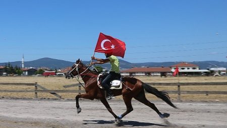 Rahvan At Yarışları Heyecanında Sıra Gölcük Koşusunda