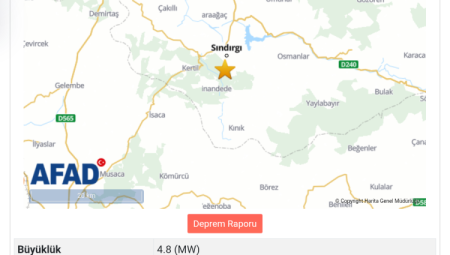 Balıkesir Sındırgı'da deprem!