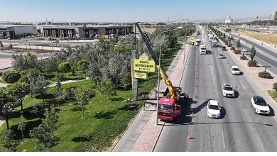 Şehir Estetiği ve Trafik Güvenliği İçin Totem ve Tabelalar Kaldırılıyor